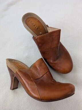 Lōcale Leather Clog Mules Shoes 37